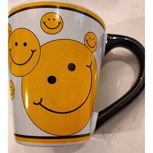 Yellow Happy Smiley Face Mug